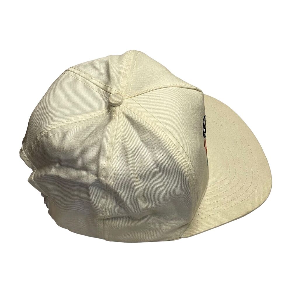 Vintage White Embroidered Made in USA Nascar Heilig Meyers Racing Snapback Cap - Picture 4 of 7
